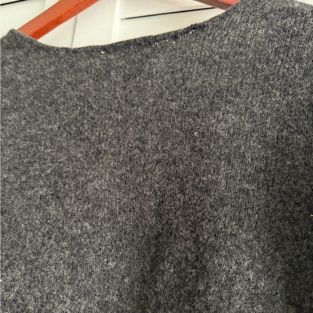 Philosophy Dark Gray Open Front Cardigan - Picture 6 of 7